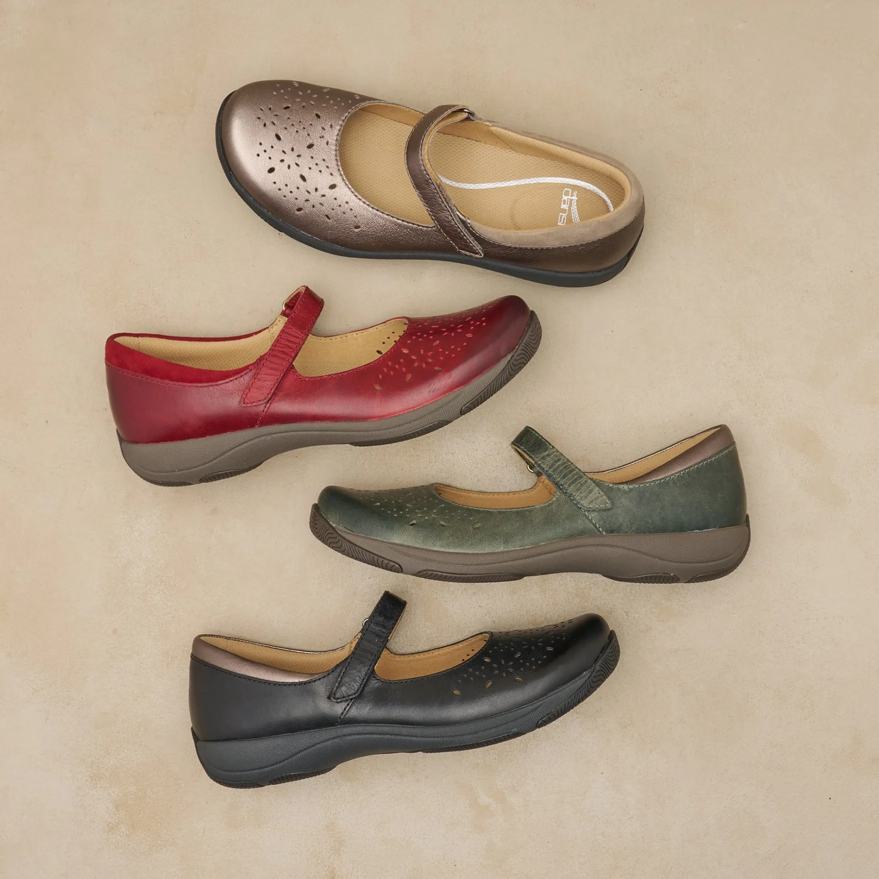 Dansko Stacy Wide>Women Wide|Mary Janes